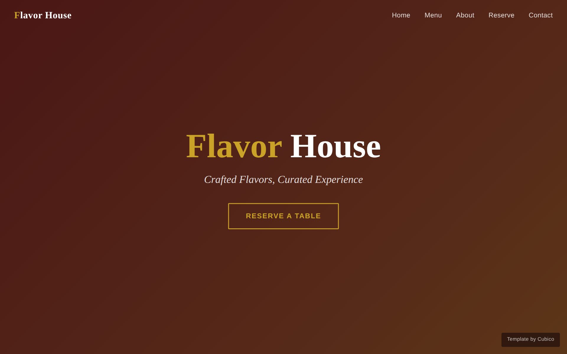 Flavor House preview