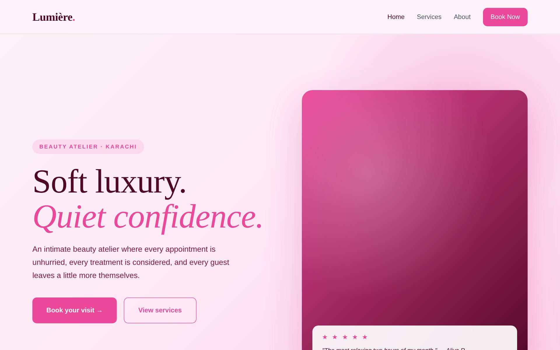 Lumière Beauty preview